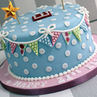 birthday cake DIY icon