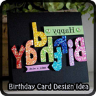 Birthday Card Design Idea icône