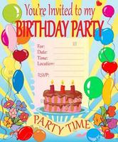 برنامه‌نما Birthday Invitation Maker عکس از صفحه