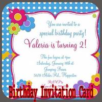 Birthday Invitation Card Maker-poster