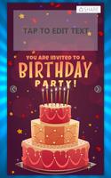 Invitaciones De Cumpleaños captura de pantalla 1