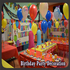 Birthday Party Decoration icône