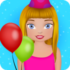 Icona birthday party girls game