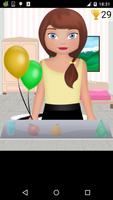 birthday party girls game পোস্টার