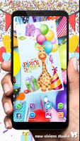 برنامه‌نما Birthday Party Invitation Cards App عکس از صفحه