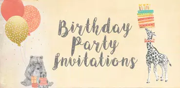Birthday Party Invitations – Invitation Card Maker