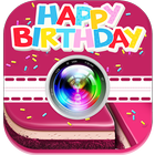 Birthday Photo Stickers & Selfie Camera icon