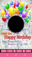 Birthday Wishes Photo Frames/Happy Bday Pics Maker screenshot 1