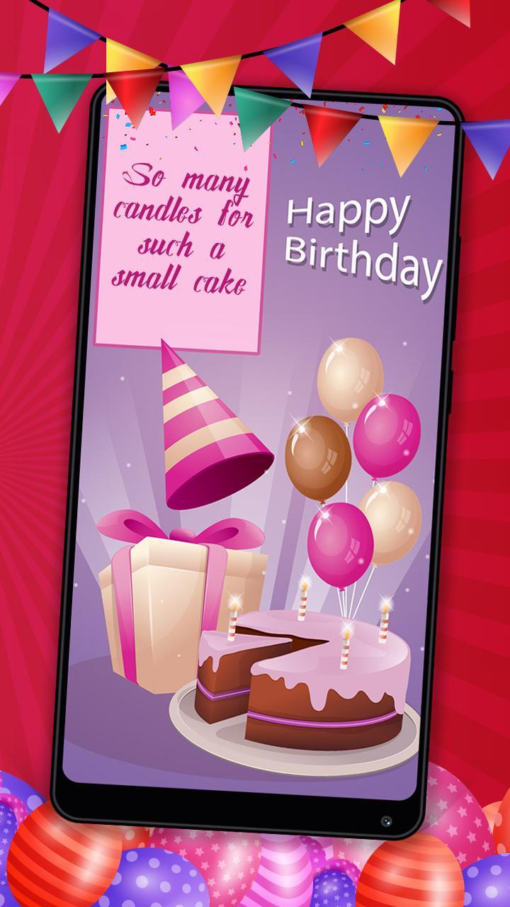 بطاقات عيد ميلاد متحركة برنامج تهنئة عيد ميلاد for Android APK Download