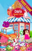 Daria Candy Shop Game پوسٹر