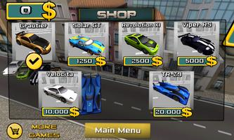Racing City 3D syot layar 1