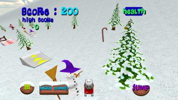 Ski Sim: Christmas اسکرین شاٹ 2