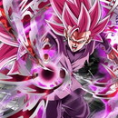 Black Goku Super Saiyan Rose 4K aplikacja
