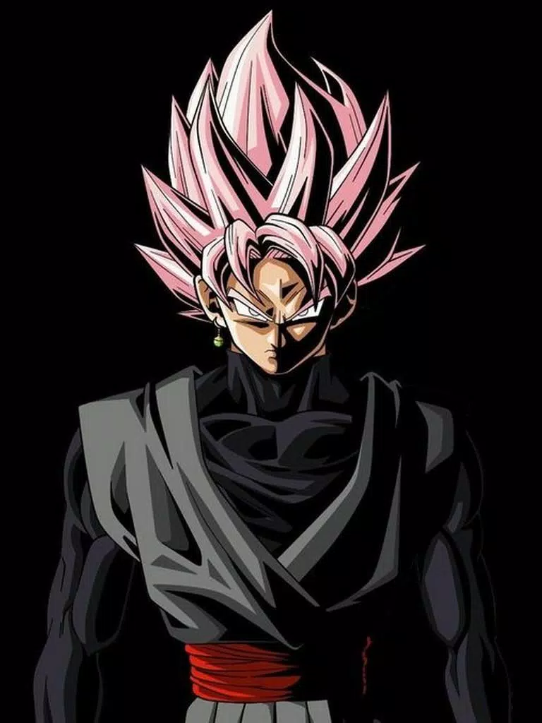 Black Goku Super Saiyan Rose HD APK for Android Download