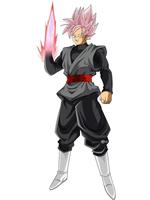 Black Goku Super Saiyan Rose 2018 Offline Affiche