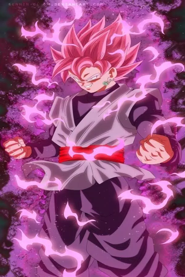 Cùng tải xuống Black Goku Super Saiyan Rose APK để khám phá sức mạnh đáng kinh ngạc của anh ta trong trò chơi Dragon Ball!