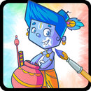 My Little Radha Krishna Coloring Book - Kids Game APK