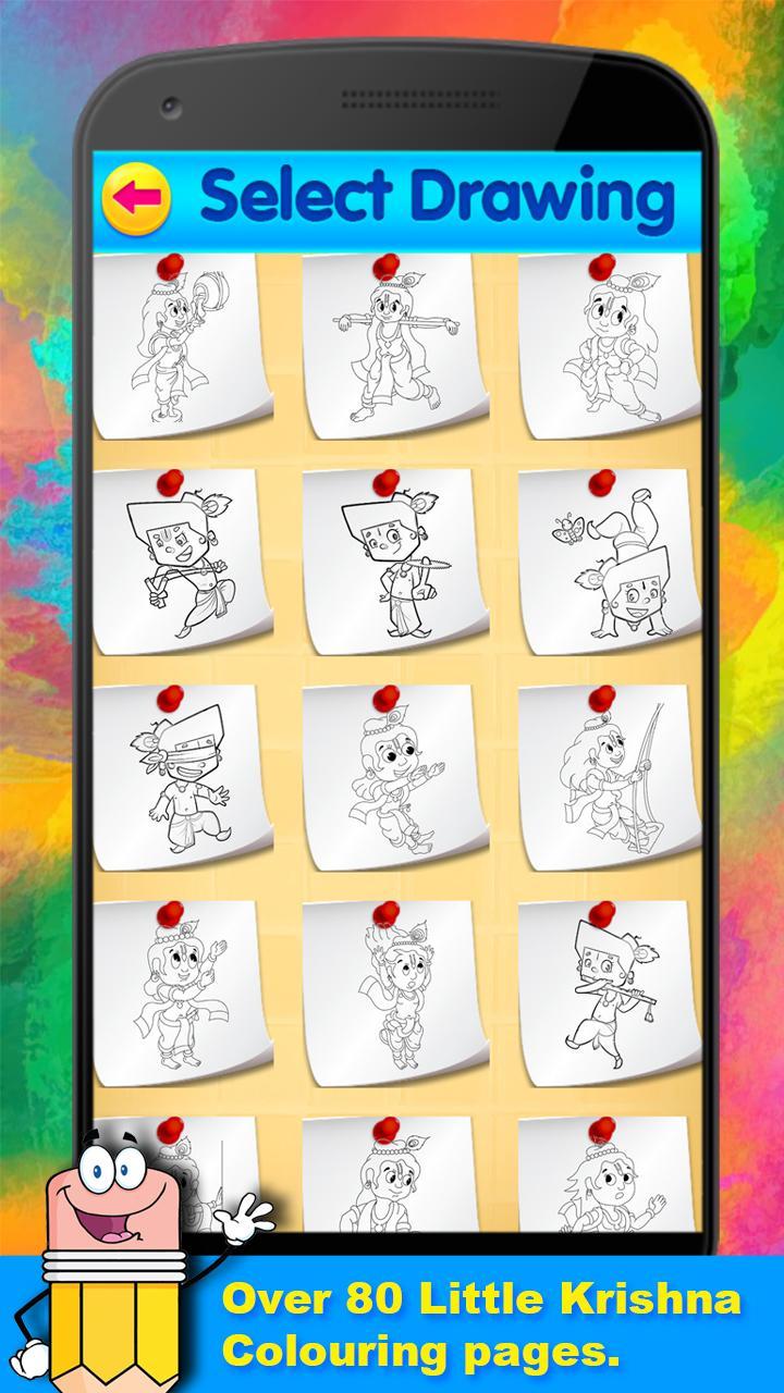 photo Radha Krishna Drawing Images Easy For Kids my little radha krishna coloring book