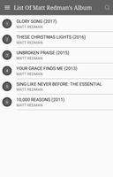 All MATT REDMAN Album Songs Lyrics screenshot 1