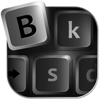 Black Keyboard Themes icône