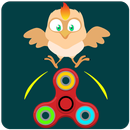 Oiseau contre Fouget spinner APK