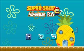 Super Sbob Sponge Adventure Run : the Sweet Burger Affiche