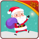 running santa grandpa : gifts collect APK