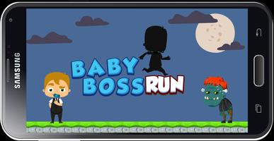 the baby boss RUN poster