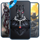 آیکون‌ Black Panther Wallpaper 4K 2018 Free