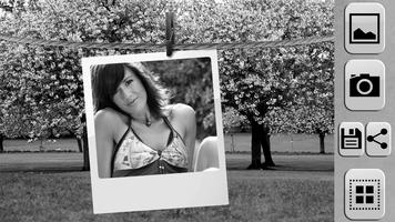 Zwart en Wit Foto Editor-Raam screenshot 3