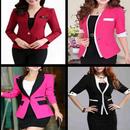 Kobiety Style Blazer aplikacja