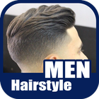 Men Hairstyle set my face icon