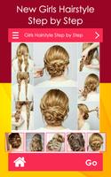 Girls Hairstyle Step by Step الملصق