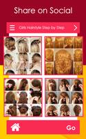 Girls Hairstyle Step by Step تصوير الشاشة 2