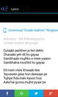 Atif Aslam Lyrics & Music capture d'écran 2