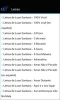 Luan Santana Letras & Musica capture d'écran 2