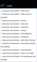 Luan Santana Letras & Musica Ekran Görüntüsü 2