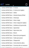 Mc Davo Letras & Musica poster