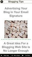 How To Start a Blog - Blogging -Bloggers Tips-Blog capture d'écran 1