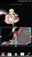 Madoka Magica Clock Widget Affiche