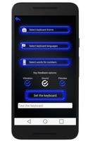 Blue Neon Keyboard ภาพหน้าจอ 2