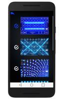 Blue Neon Keyboard syot layar 1