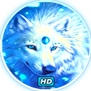 Blue Wolf Live Wallpaper 3D APK