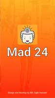 Math quiz game plakat