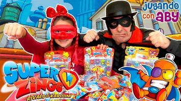 Jugando con Aby الملصق