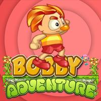 Bobby jungle Adventure Game โปสเตอร์