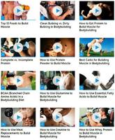 Bodybuilding Nutrition Affiche