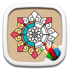Boho Style Coloring Book icon