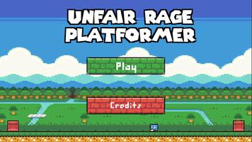 Poster Unfair Rage Platformer