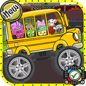 Paw Puppy Bus icon